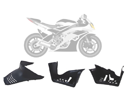 Motorcycle accessory mould