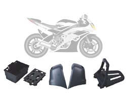 Motorcycle accessory mould